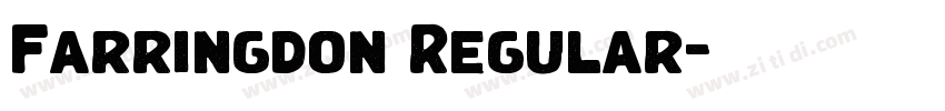Farringdon Regular字体转换 Farringdon Regular字体转换